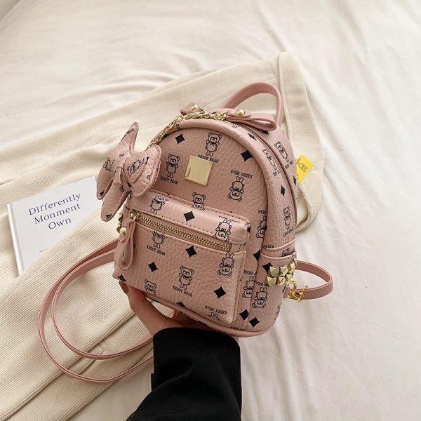 Women's High-End Fashion Backpack 2025 - Stylish School Bag for College Students & Trendy Travel Handbag