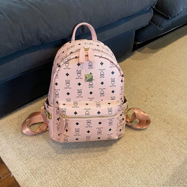 Women's High-End Fashion Backpack 2025 - Stylish School Bag for College Students & Trendy Travel Handbag