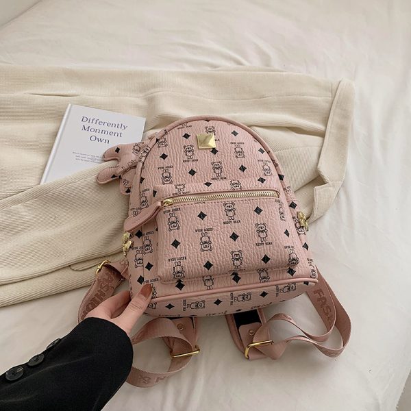 Women's High-End Fashion Backpack 2025 - Stylish School Bag for College Students & Trendy Travel Handbag