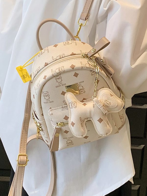 Women's High-End Fashion Backpack 2025 - Stylish School Bag for College Students & Trendy Travel Handbag