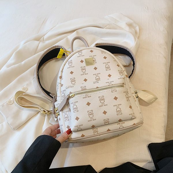 Women's High-End Fashion Backpack 2025 - Stylish School Bag for College Students & Trendy Travel Handbag