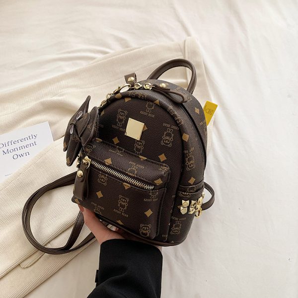 Women's High-End Fashion Backpack 2025 - Stylish School Bag for College Students & Trendy Travel Handbag