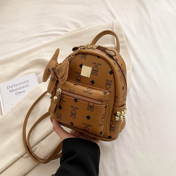 Women's High-End Fashion Backpack 2025 - Stylish School Bag for College Students & Trendy Travel Handbag