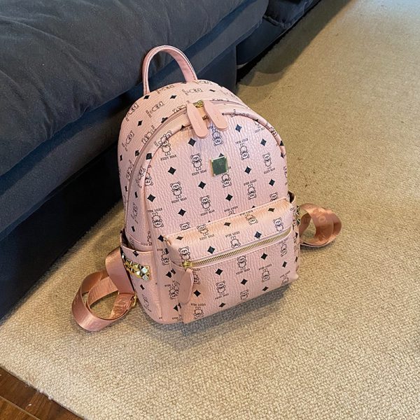 Women's High-End Fashion Backpack 2025 - Stylish School Bag for College Students & Trendy Travel Handbag
