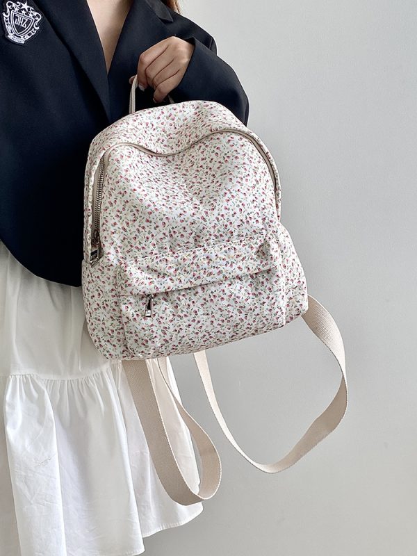 Women's Korean Style Large Capacity Versatile Backpack - Autumn Winter 2025 Forest Design