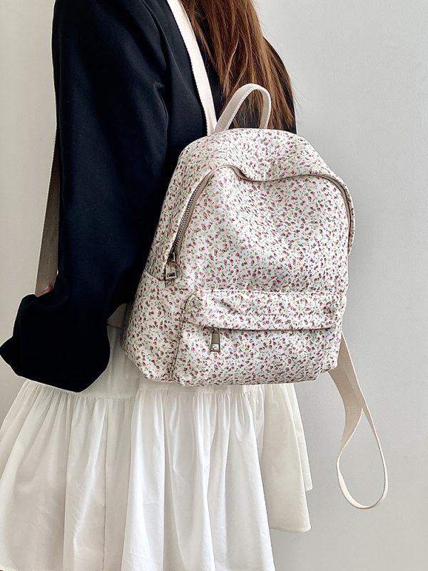 Women's Korean Style Large Capacity Versatile Backpack - Autumn Winter 2025 Forest Design