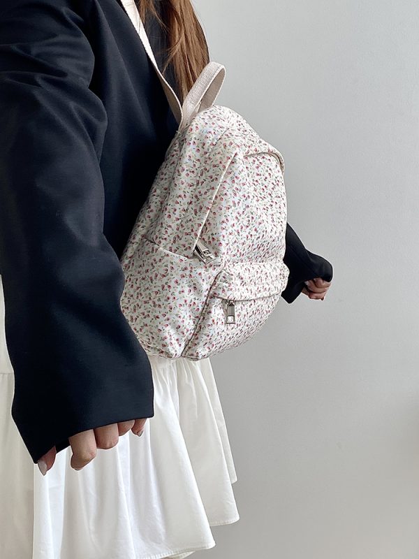 Women's Korean Style Large Capacity Versatile Backpack - Autumn Winter 2025 Forest Design