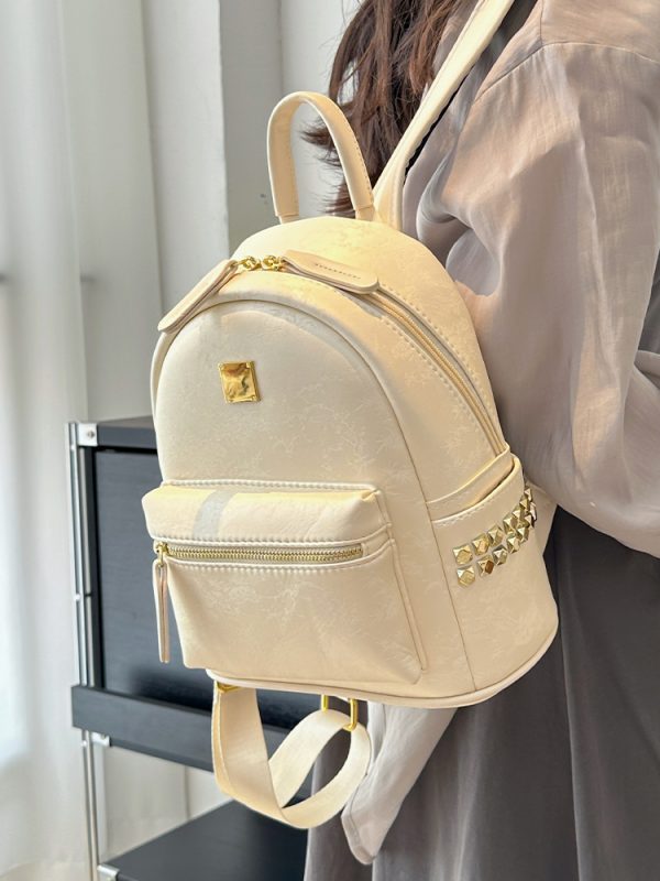 Women's Korean Style Tote and Backpack, Minimalist Versatile Student Bag, Trendy Commuting Bag for Summer 2025