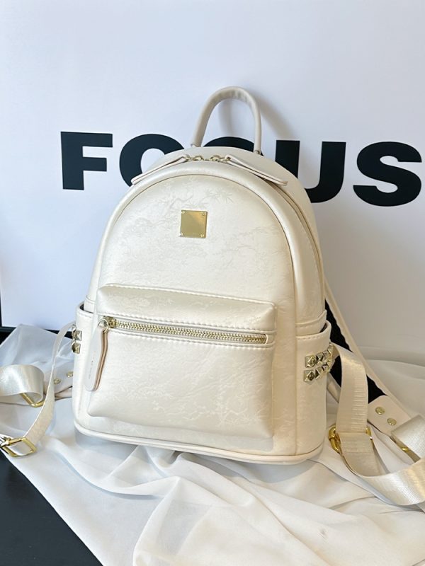 Women's Korean Style Tote and Backpack, Minimalist Versatile Student Bag, Trendy Commuting Bag for Summer 2025