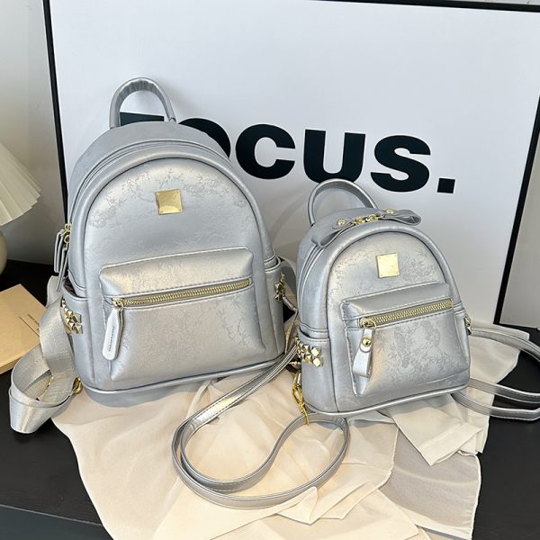Women's Korean Style Tote and Backpack, Minimalist Versatile Student Bag, Trendy Commuting Bag for Summer 2025