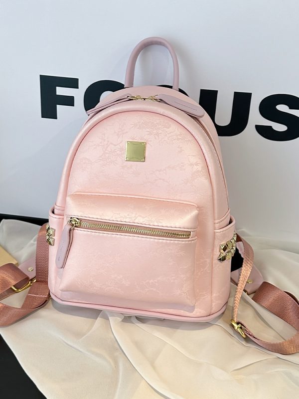 Women's Korean Style Tote and Backpack, Minimalist Versatile Student Bag, Trendy Commuting Bag for Summer 2025