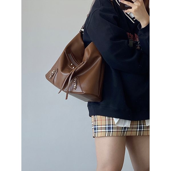 Women's Large Capacity Tote Bag - Spring/Summer 2025, Versatile Shoulder & Crossbody Design, Perfect for Everyday Use