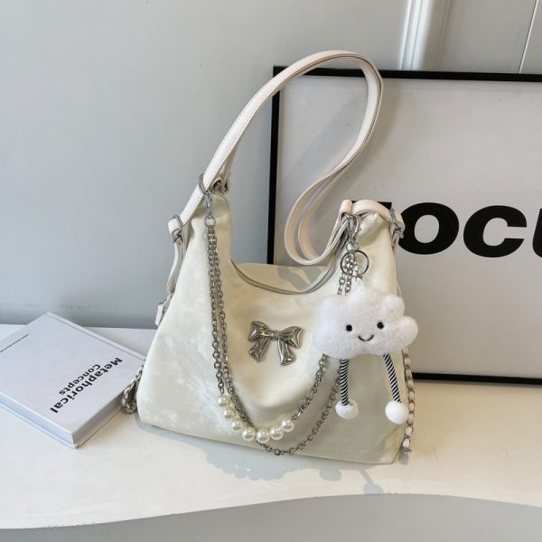 Womenâ€™s Large Capacity Tote Bag - Versatile Commuter Backpack for Spring/Summer Fashion - High-End Shoulder Bag