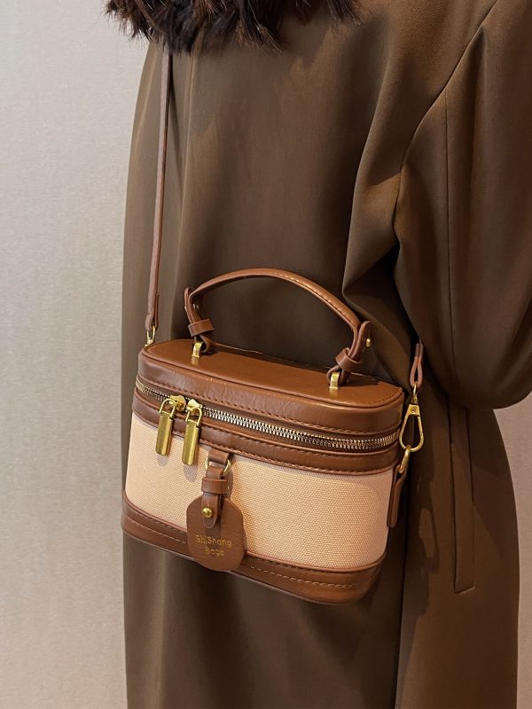 Women's Mini Crossbody Bucket Bag - Trendy High-End Shoulder Bag for 2025 Fashionistas