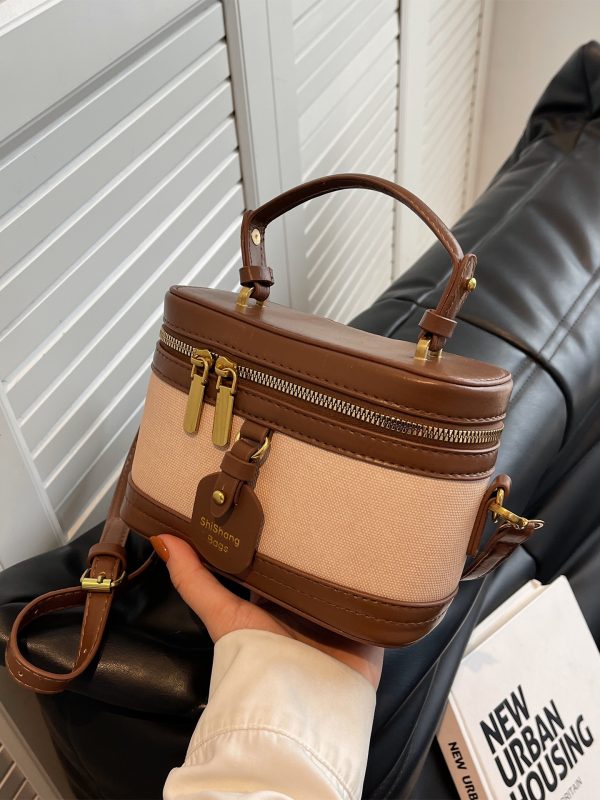 Women's Mini Crossbody Bucket Bag - Trendy High-End Shoulder Bag for 2025 Fashionistas