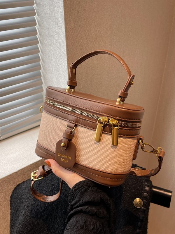 Women's Mini Crossbody Bucket Bag - Trendy High-End Shoulder Bag for 2025 Fashionistas