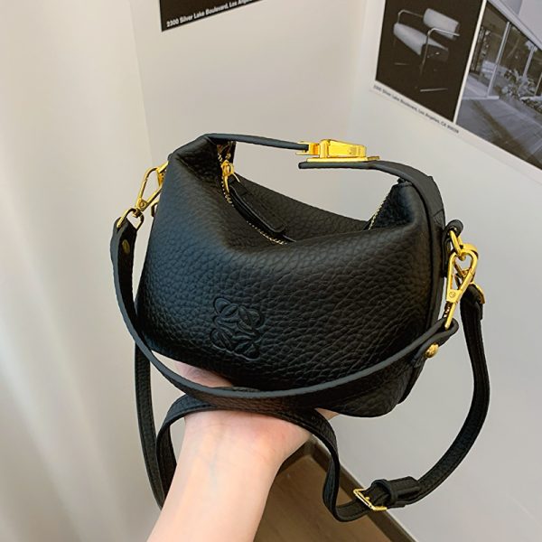 Women's Minimalist Bucket Bag - 2025 Summer Versatile Crossbody Handbag, Trendy High-End Fashion Accessory