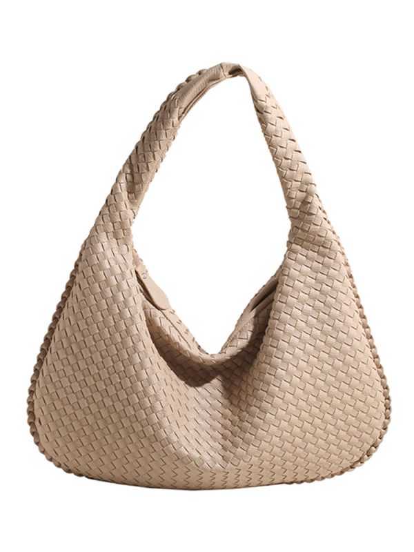 Women's Minimalist Dumpling Handbag - Large Capacity Casual Shoulder Bag for Spring/Summer 2025 Fashion