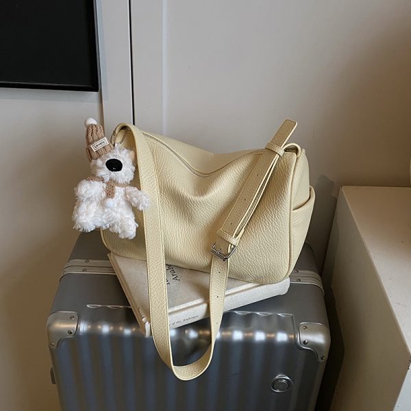 Women's Minimalist Luxury Crossbody Bag - Versatile Casual Shoulder Bag for Work and Commuting - Summer 2025 Fashion