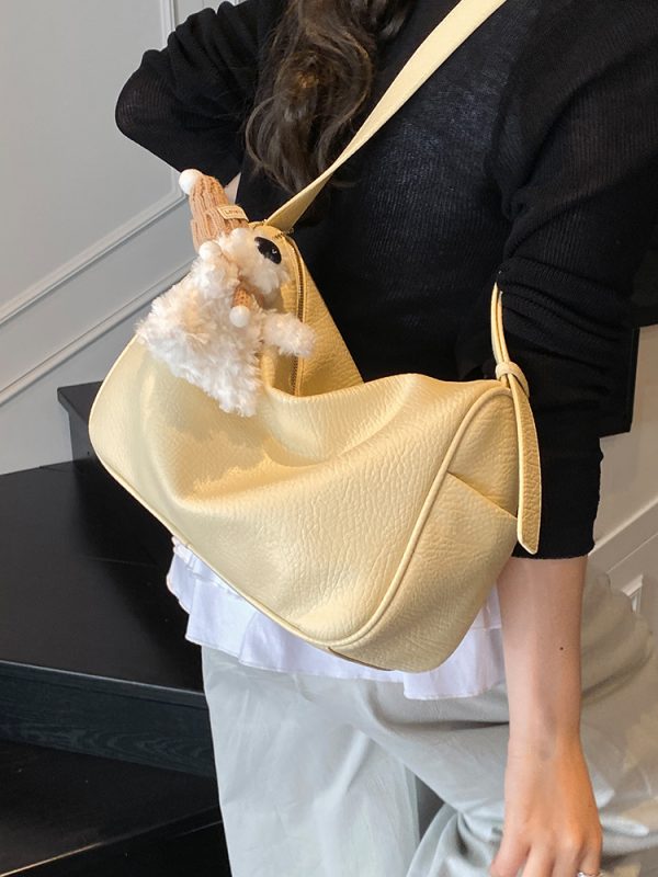 Women's Minimalist Luxury Crossbody Bag - Versatile Casual Shoulder Bag for Work and Commuting - Summer 2025 Fashion
