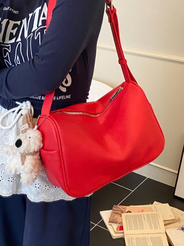 Women's Minimalist Luxury Crossbody Bag - Versatile Casual Shoulder Bag for Work and Commuting - Summer 2025 Fashion