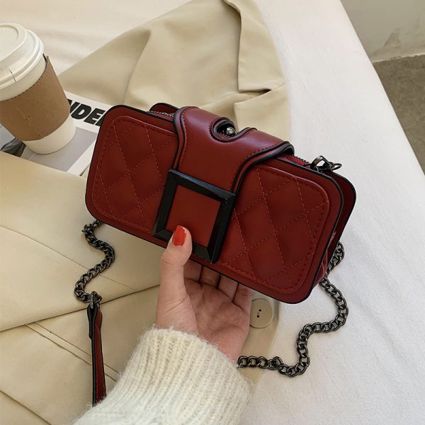 Women's Plaid Crossbody Bag - Trendy Versatile Shoulder Bag for Spring/Summer 2025, Fashionable Small Bag
