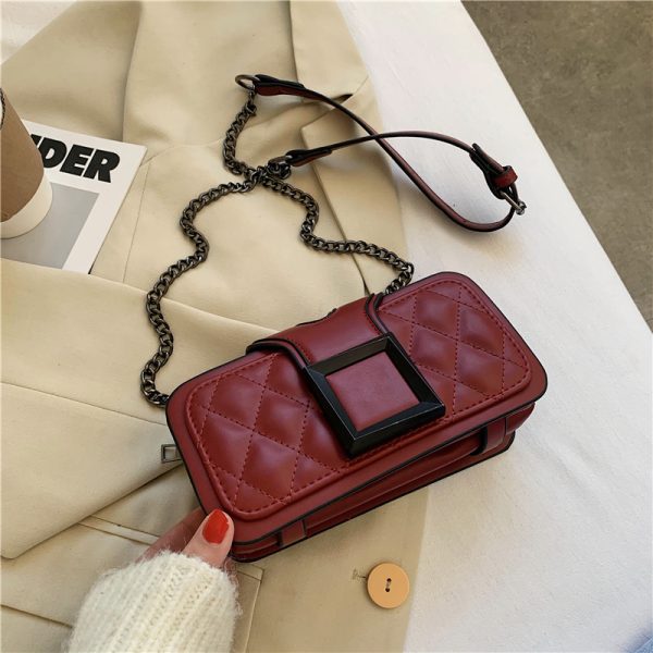 Women's Plaid Crossbody Bag - Trendy Versatile Shoulder Bag for Spring/Summer 2025, Fashionable Small Bag