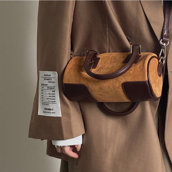 Women's Retro Lock Buckle Handbag - Spring Summer 2025 Shoulder Crossbody Small Bag - Niche Design Fashion Accessory