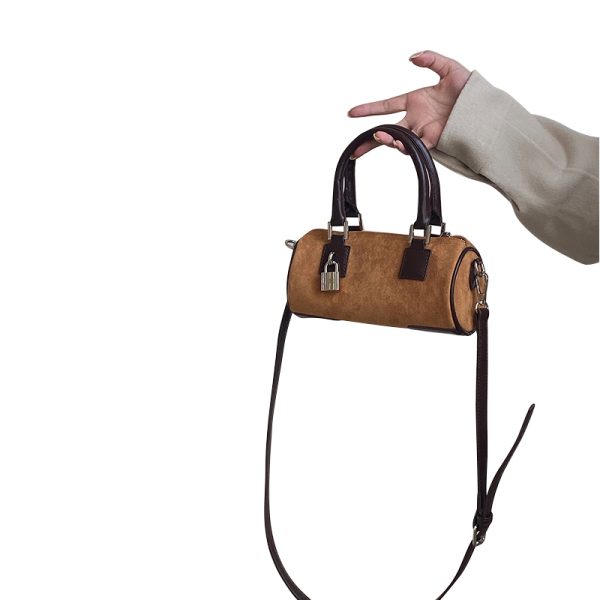 Women's Retro Lock Buckle Handbag - Spring Summer 2025 Shoulder Crossbody Small Bag - Niche Design Fashion Accessory