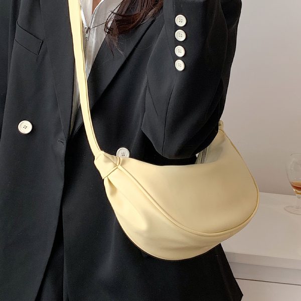 Women's Small Crossbody Bag - High-End Underarm Shoulder Bag for Spring/Summer 2025 - Versatile Niche Fashion Accessory