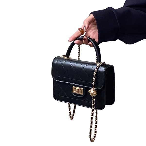 Women's Spring Summer Small Square Handbag - Chain Crossbody Bag for Deer Child Niche Design, Trendy and Stylish Accessory