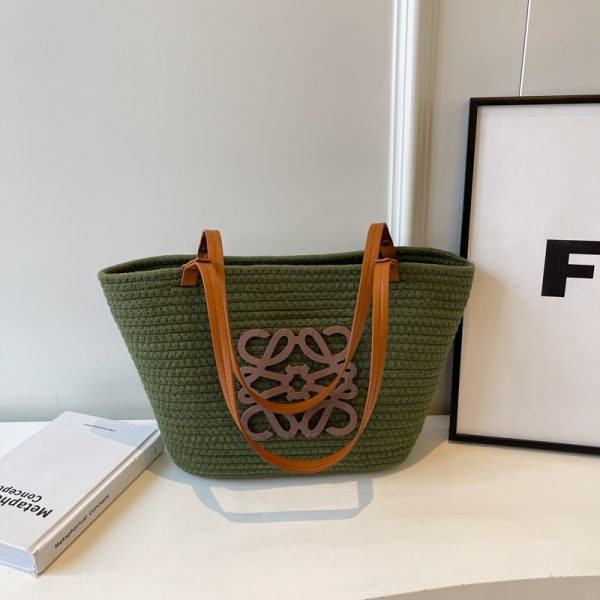 Women's Summer Woven Underarm Bag - Versatile Leisure Shoulder Bag for Shopping and Outings - 2025 Fashion Trend