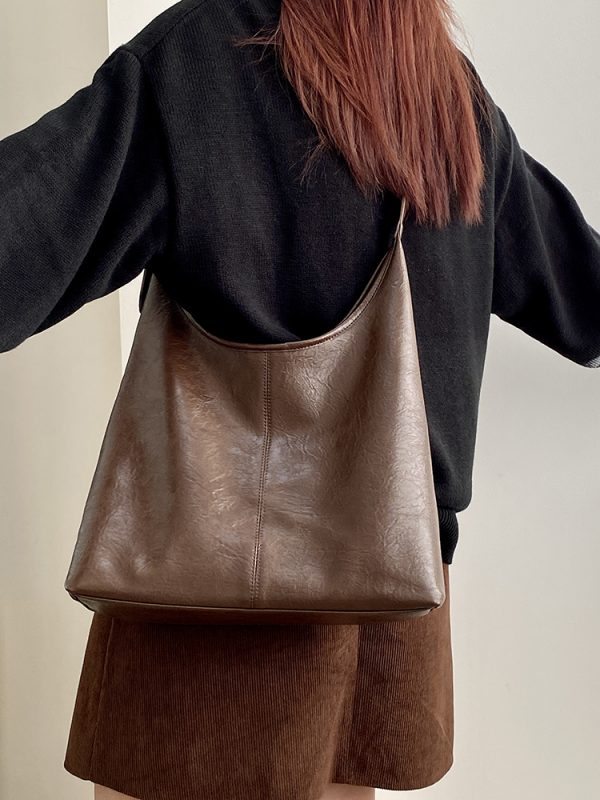 Women's Versatile Large Capacity Tote Bag - Stylish Shoulder Crossbody Bag for Spring & Summer, Perfect for Commuting and Everyday Use