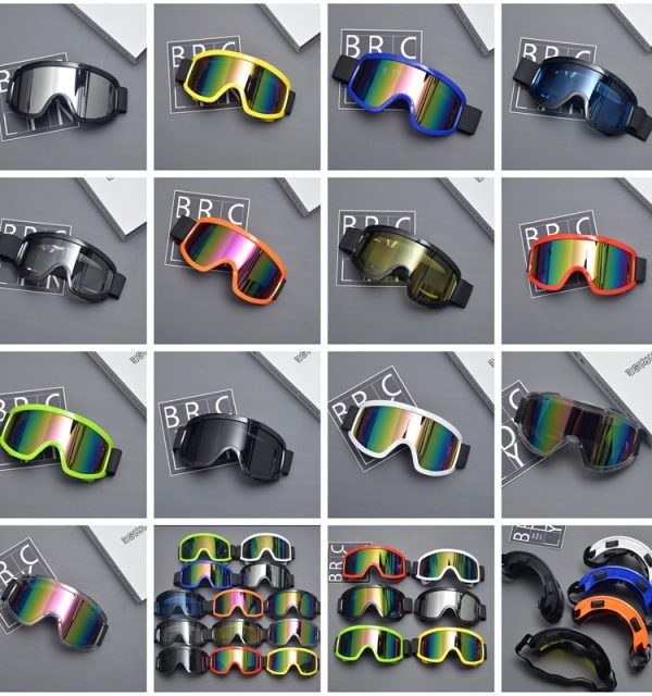 Y2K Oversized Snow Goggles - Windproof, Dustproof Outdoor Mountaineering & Cycling Sunglasses