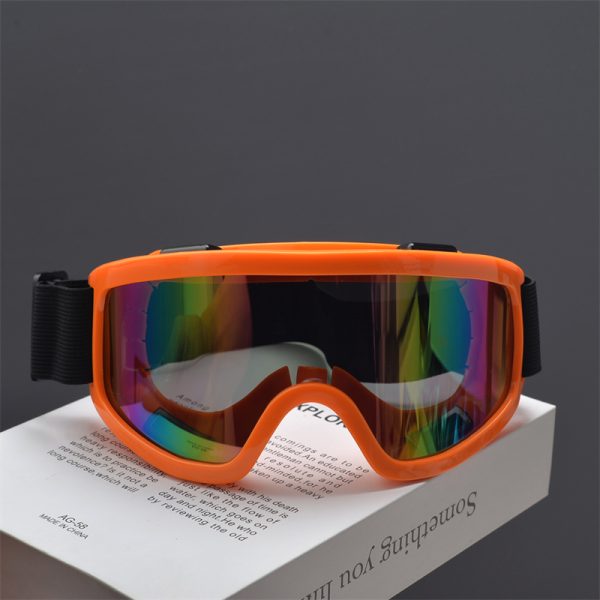 Y2K Oversized Snow Goggles - Windproof, Dustproof Outdoor Mountaineering & Cycling Sunglasses