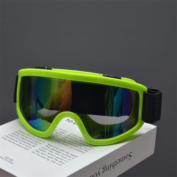 Y2K Oversized Snow Goggles - Windproof, Dustproof Outdoor Mountaineering & Cycling Sunglasses