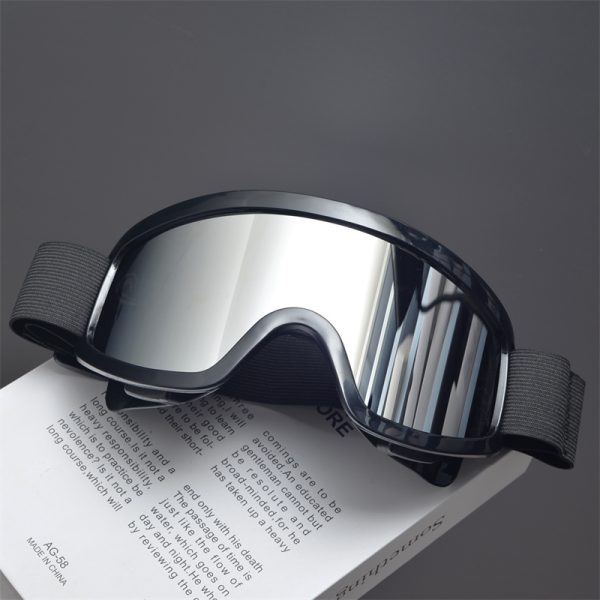 Y2K Oversized Snow Goggles - Windproof, Dustproof Outdoor Mountaineering & Cycling Sunglasses