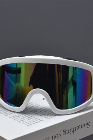 Y2K Oversized Snow Goggles - Windproof, Dustproof Outdoor Mountaineering & Cycling Sunglasses