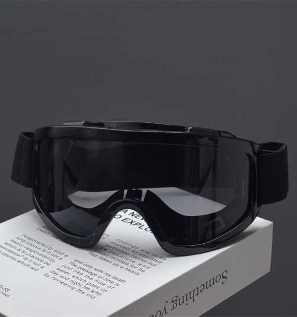 Y2K Oversized Snow Goggles - Windproof, Dustproof Outdoor Mountaineering & Cycling Sunglasses