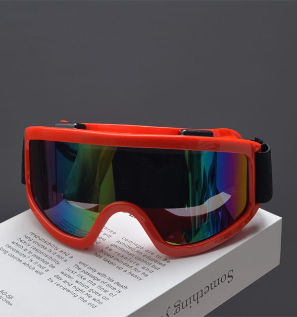 Y2K Oversized Snow Goggles - Windproof, Dustproof Outdoor Mountaineering & Cycling Sunglasses