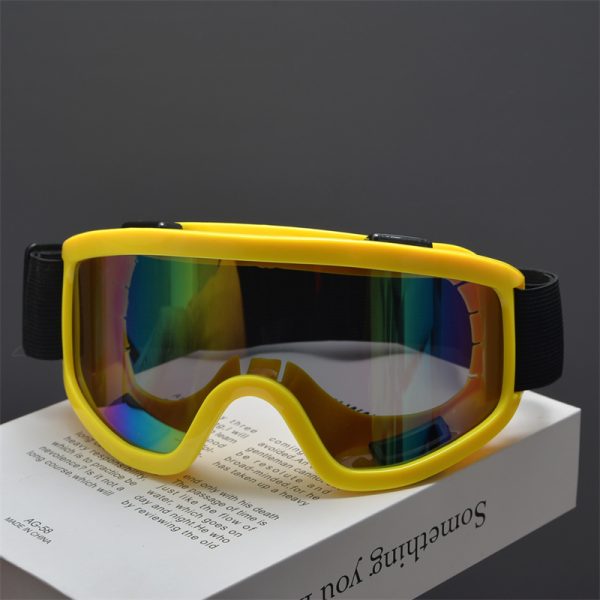 Y2K Oversized Snow Goggles - Windproof, Dustproof Outdoor Mountaineering & Cycling Sunglasses