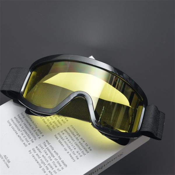 Y2K Oversized Snow Goggles - Windproof, Dustproof Outdoor Mountaineering & Cycling Sunglasses