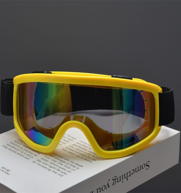 Y2K Oversized Snow Goggles - Windproof, Dustproof Outdoor Mountaineering & Cycling Sunglasses