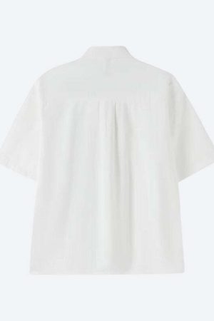 Artsy White Shirt