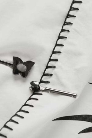 Artsy White Shirt
