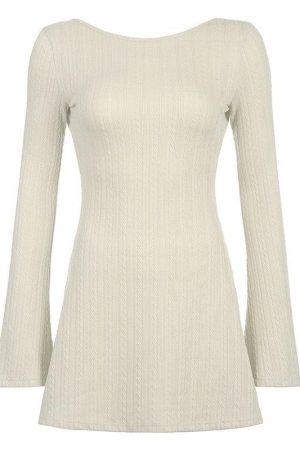 Backless Mini Dress