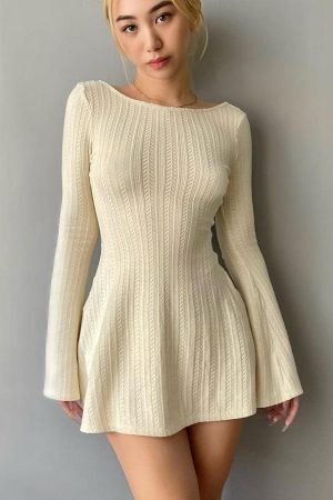 Backless Mini Dress