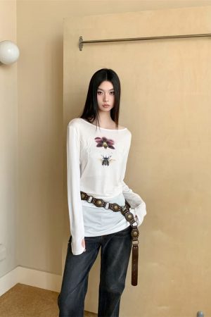 Beetle & Orchid Top