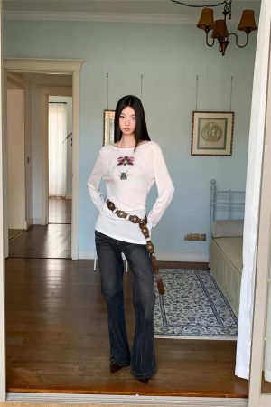 Beetle & Orchid Top