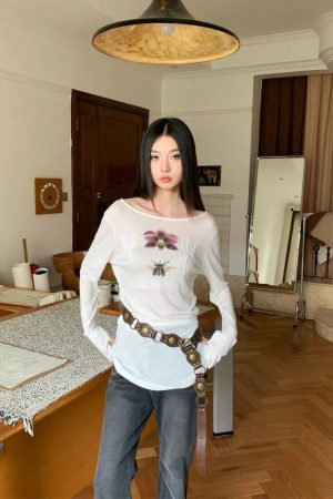 Beetle & Orchid Top